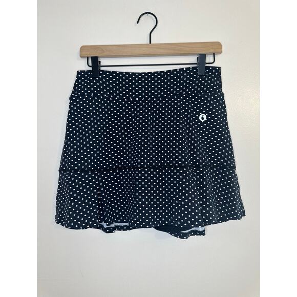 Dona Jo Jojo Skort Polka Dot Pickleball Golf Tennis Performance USA Large/2 - Picture 1 of 7